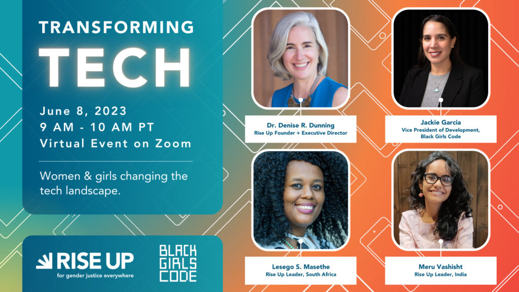 Transforming Tech event co-hosted with Black Girls CODE.